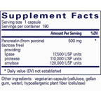 Pure Encapsulations Pancreatic Enzyme Formula 180c