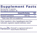 Pure Encapsulations Pantethine 60c
