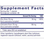 Pure Encapsulations Peptic-Care (Zinc L Carnosine) 60sg