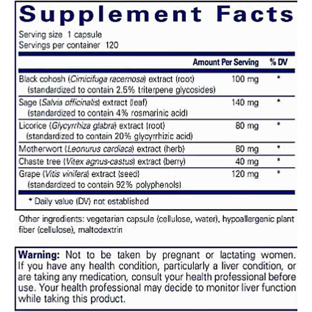 Pure Encapsulations PhytoBalance II 120c