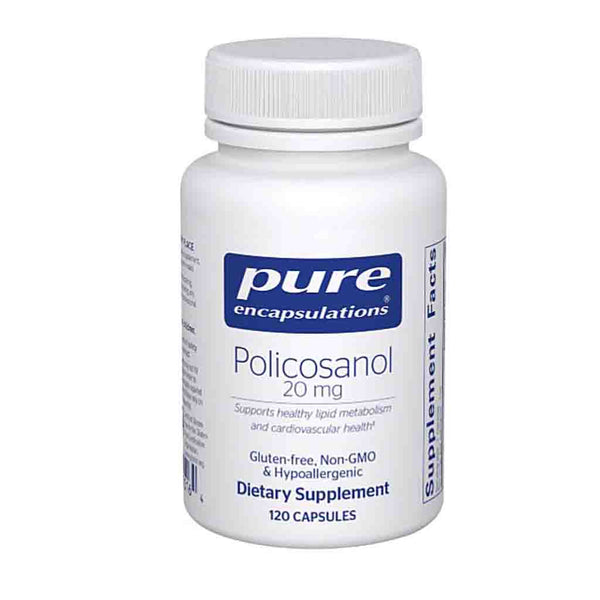 Pure Encapsulations Policosanol 20mg 120c