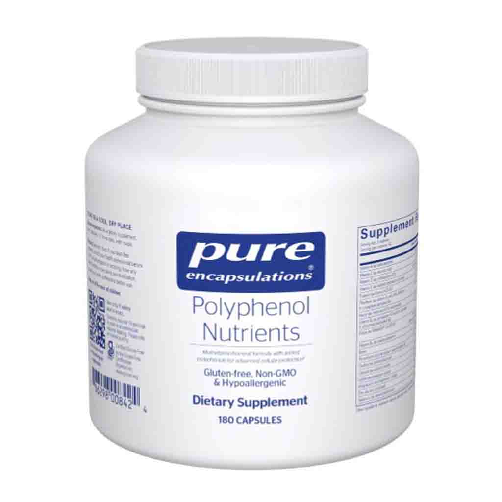Pure Encapsulations Polyphenol Nutrients 180c