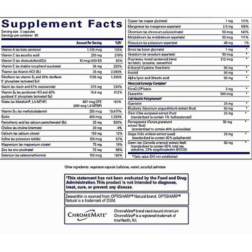 Pure Encapsulations Polyphenol Nutrients 180c
