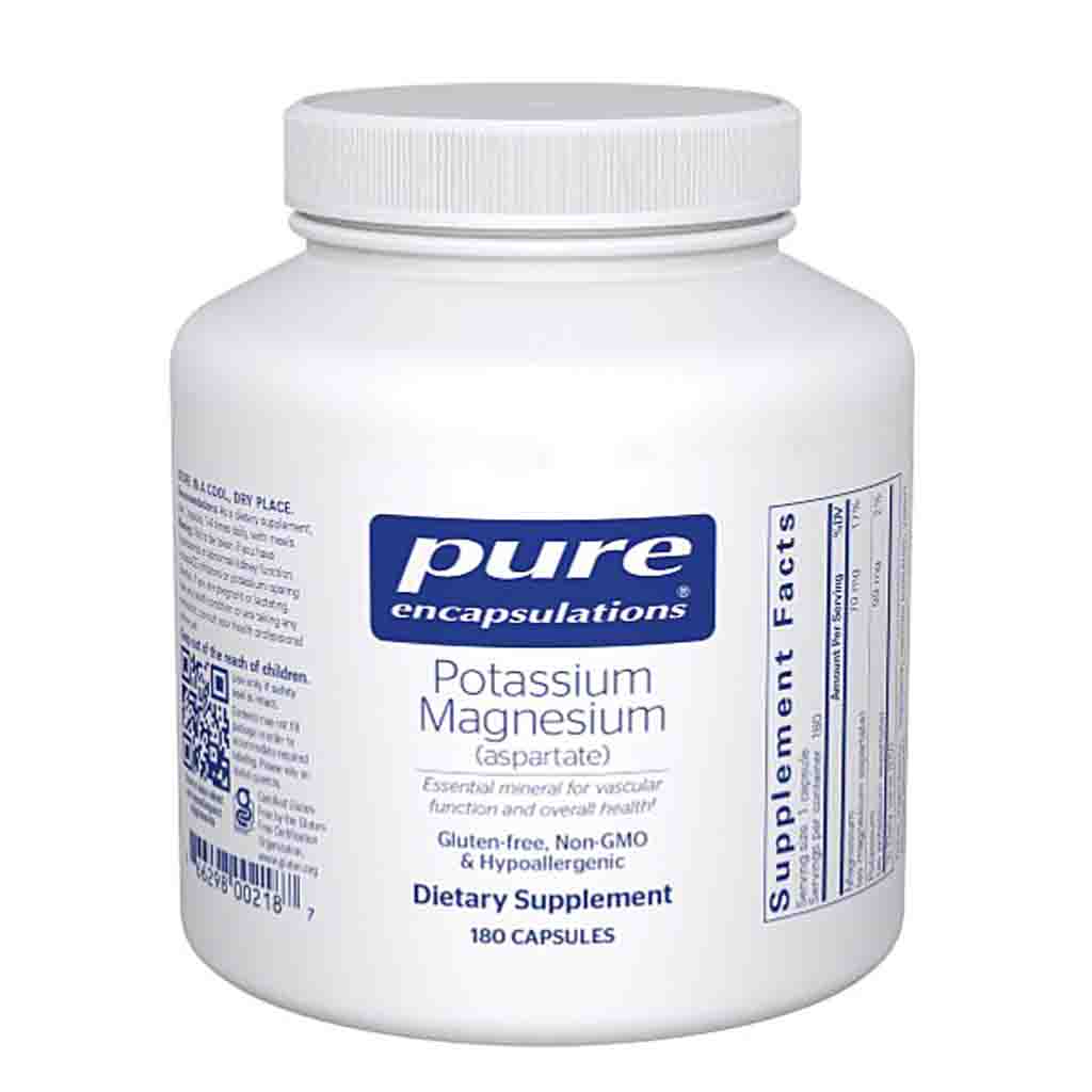 Pure Encapsulations Potassium Magnesium (aspartate) 180c