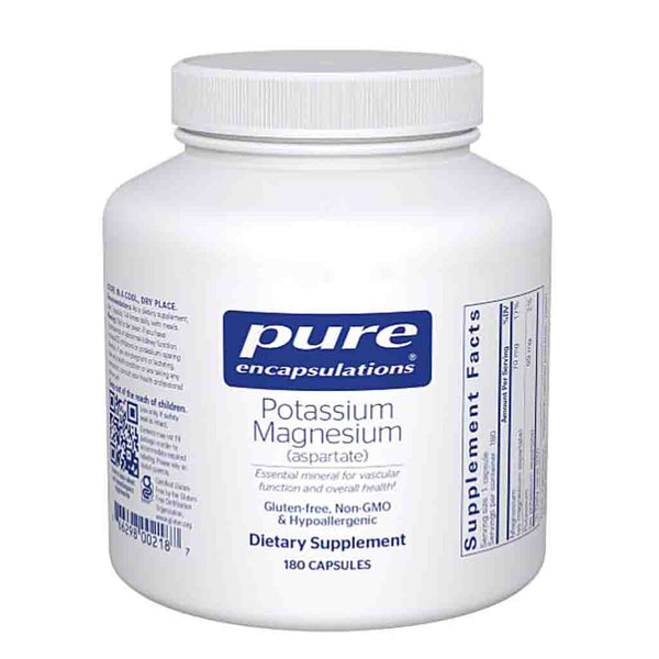 Pure Encapsulations Potassium Magnesium (aspartate) 180c
