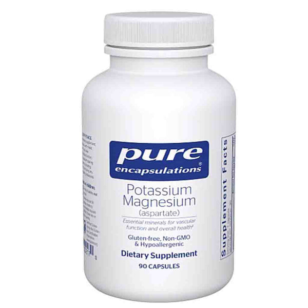 Pure Encapsulations Potassium Magnesium (aspartate) 90c