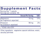 Pure Encapsulations Potassium Magnesium (aspartate) 90c