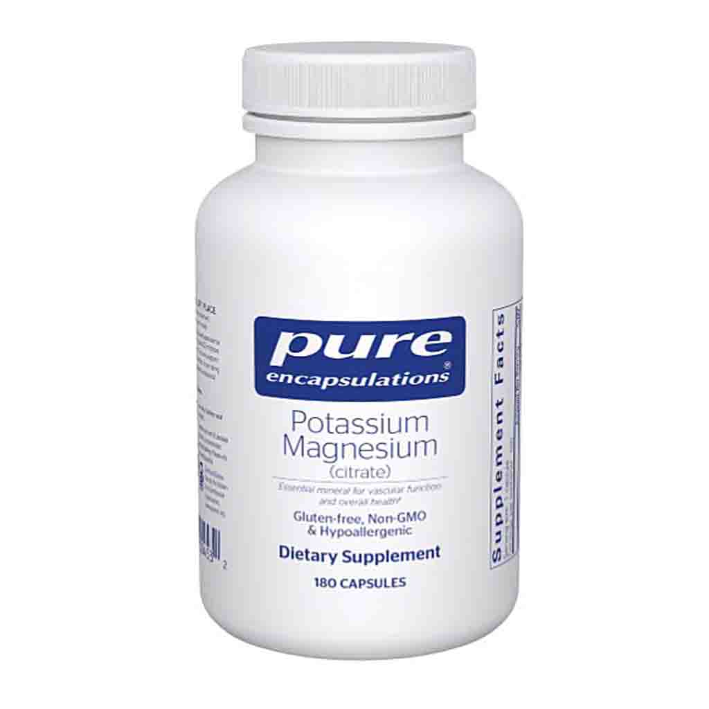 Pure Encapsulations Potassium Magnesium (citrate) 180c
