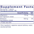 Pure Encapsulations Potassium Magnesium (citrate) 180c