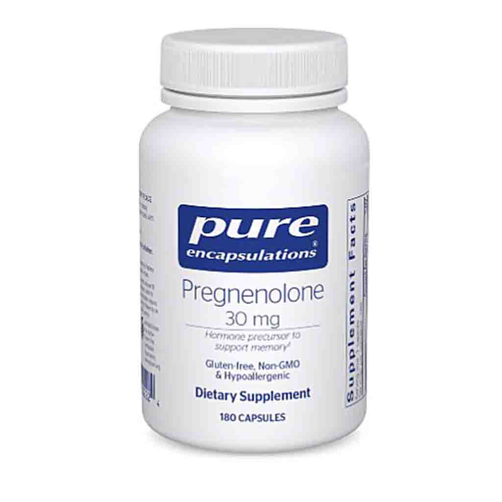 Pure Encapsulations Pregnenolone 30mg 180c