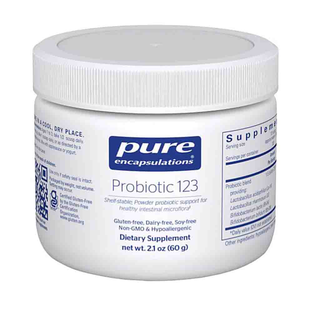 Pure Encapsulations Probiotic 123 60g