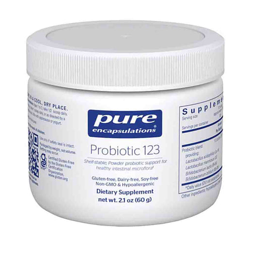 Pure Encapsulations Probiotic 123 60g