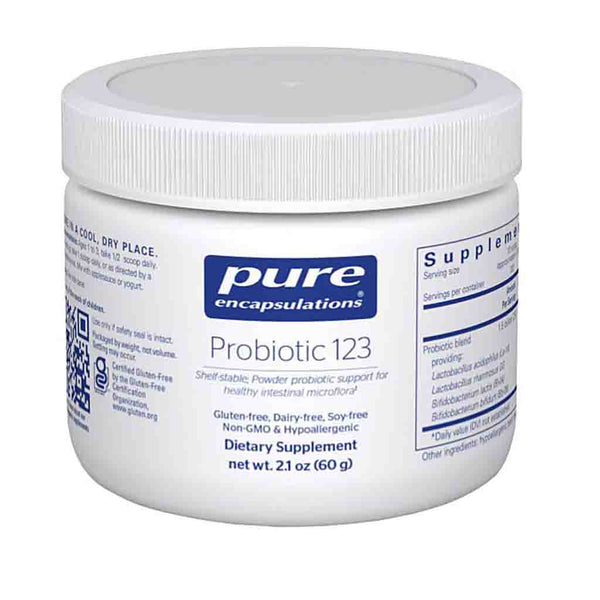 Pure Encapsulations Probiotic 123 60g