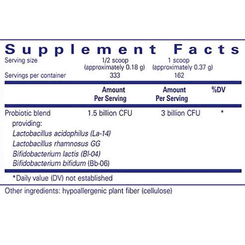 Pure Encapsulations Probiotic 123 60g