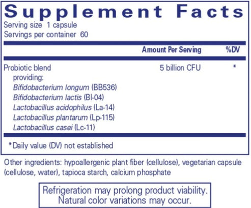 Pure Encapsulations Probiotic IMM 60c