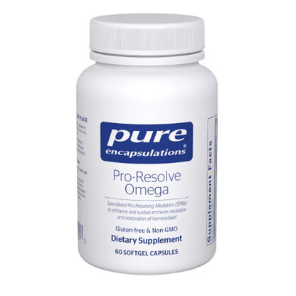 Pure Encapsulations Pro-Resolve Omega 60 softgel capsules