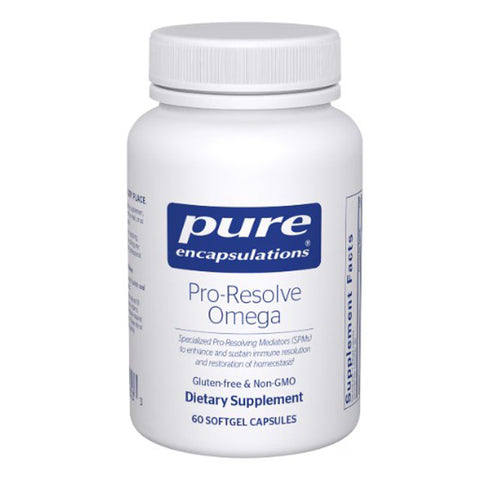 Pure Encapsulations Pro-Resolve Omega 60 softgel capsules