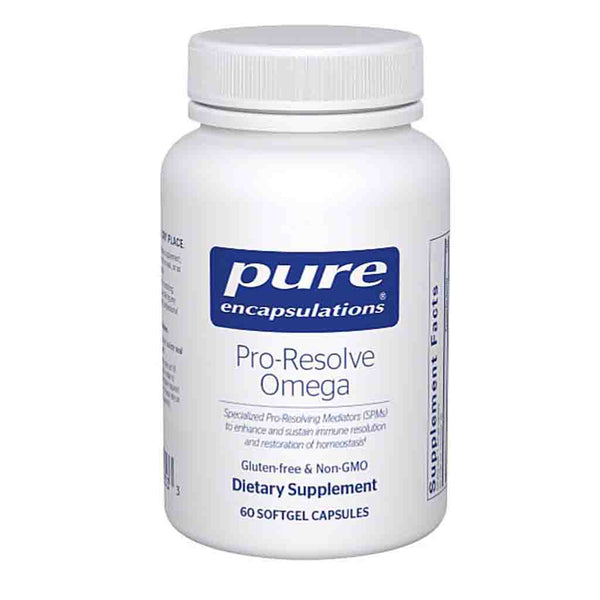 Pure Encapsulations Pro-Resolve Omega 60 softgel capsules