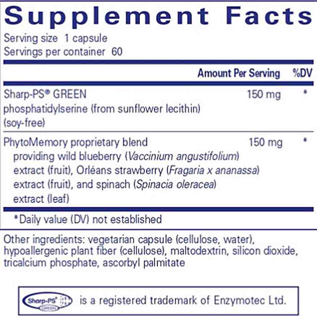 Pure Encapsulations PS Plus 60c