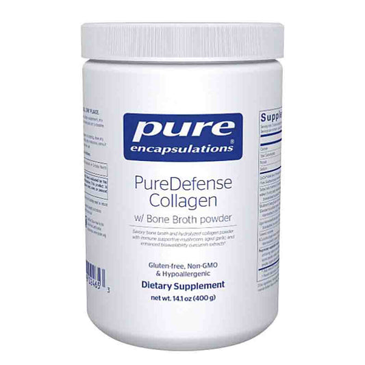 Pure Encapsulations PureDefense Collagen w/Bone Broth powder 14.1 oz (400g)