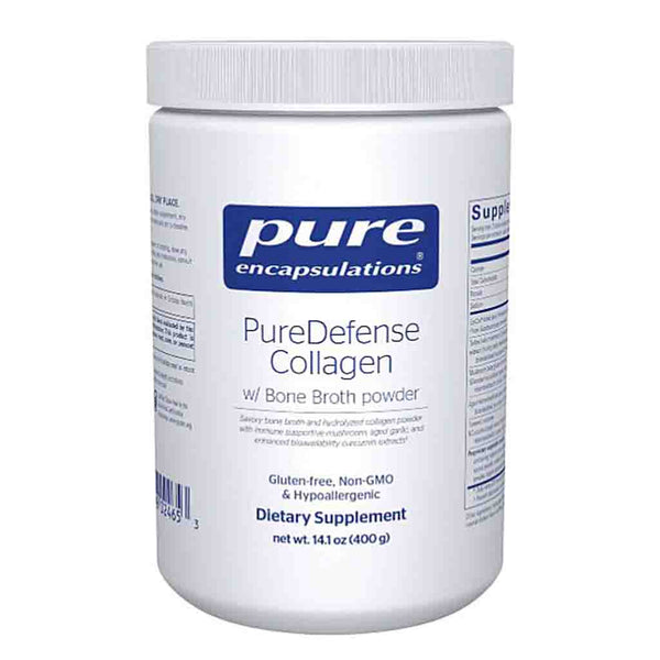 Pure Encapsulations PureDefense Collagen w/Bone Broth powder 14.1 oz (400g)