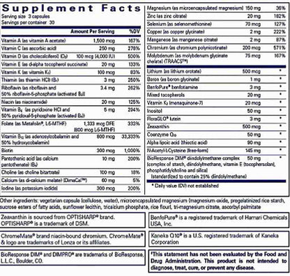 Pure Encapsulations PureGenomics UltraMultivitamin 90c