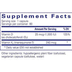 Pure Encapsulations Pure Heart K2D 60c