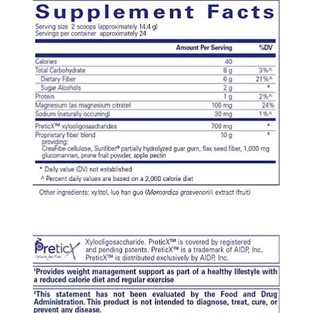 Pure Encapsulations PureLean Fiber 343g