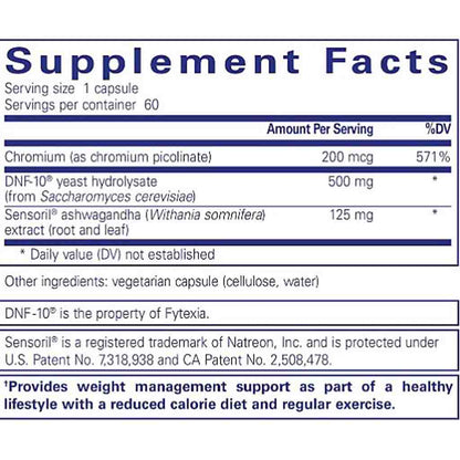 Pure Encapsulations PureLean Satiety 60c