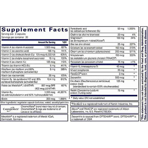 Pure Encapsulations PureResponse Multivitamin 60c
