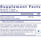 Pure Encapsulations Pycnogenol (pine bark extract) 100mg 60c