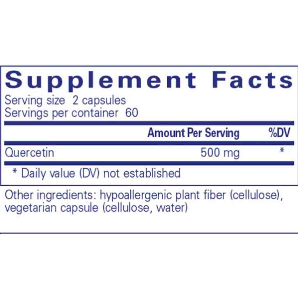 Pure Encapsulations Quercetin 250mg 120c