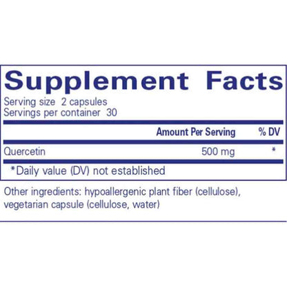 Pure Encapsulations Quercetin 60c