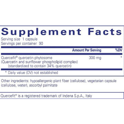 Pure Encapsulations Quercetin UltraSorb 90c