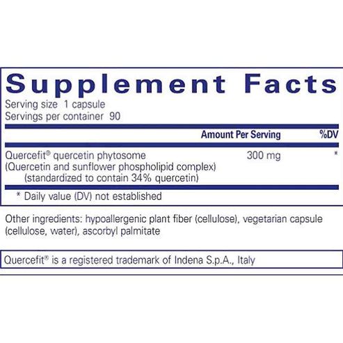Pure Encapsulations Quercetin UltraSorb 90c