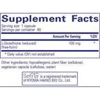 Pure Encapsulations Reduced Glutathione 60c