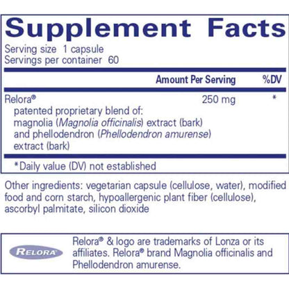 Pure Encapsulations Relora 60c