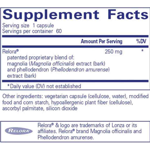 Pure Encapsulations Relora 60c