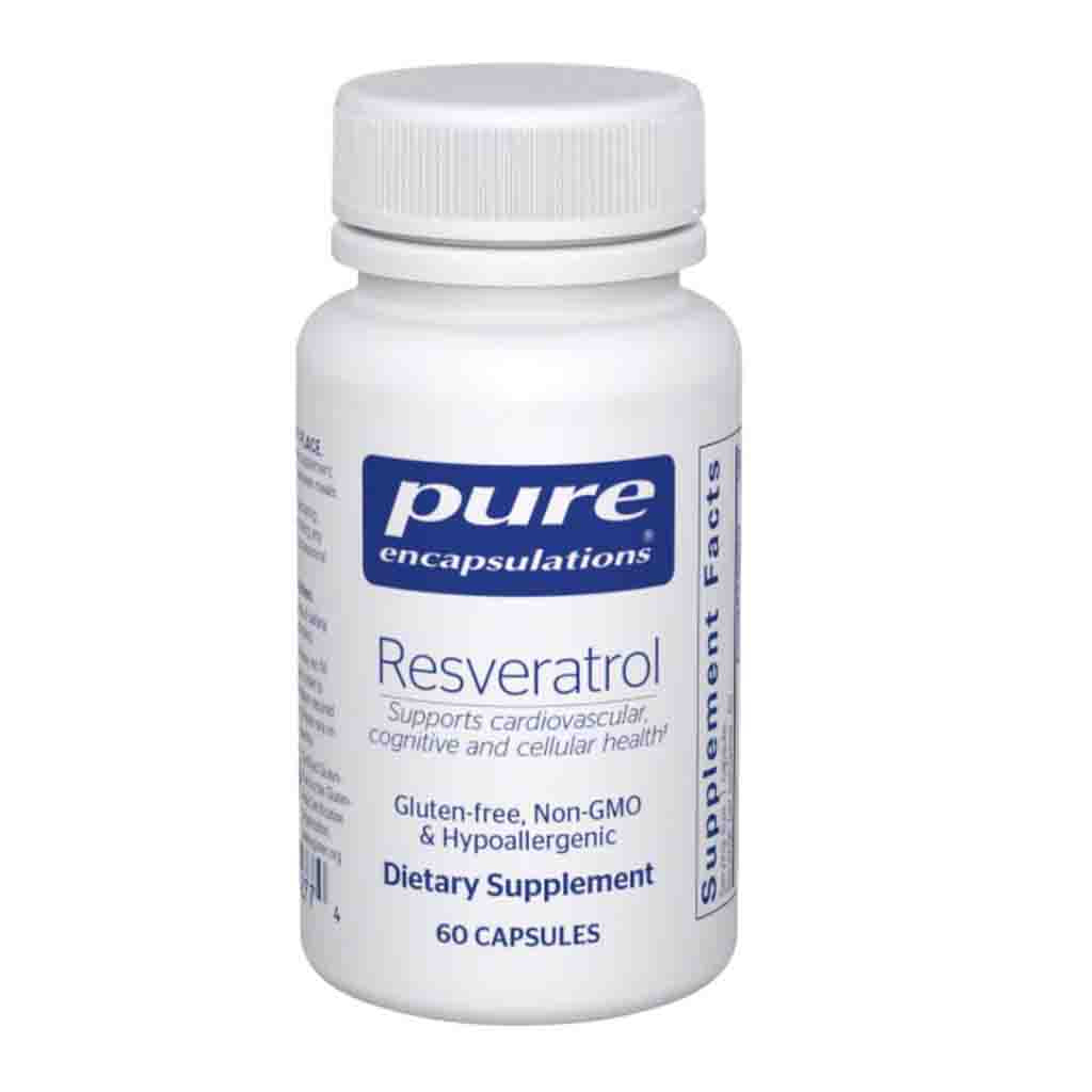 Pure Encapsulations Resveratrol 60c