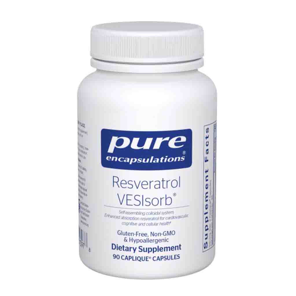 Pure Encapsulations Resveratrol VESIsorb 90c