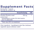 Pure Encapsulations Rhodiola Rosea 90c