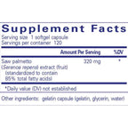 Pure Encapsulations Saw Palmetto 320 120sg