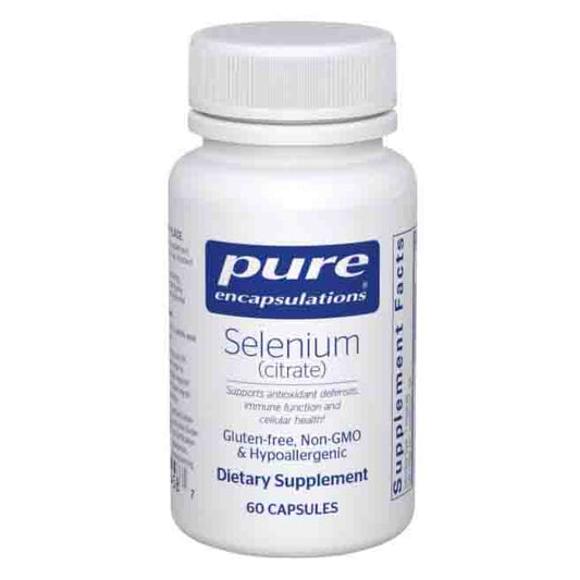 Pure Encapsulations Selenium (Citrate) 200mcg 60c