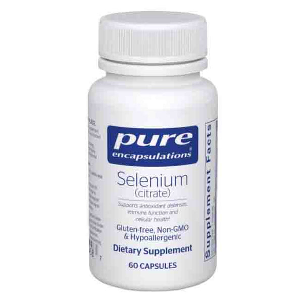 Pure Encapsulations Selenium (Citrate) 200mcg 60c