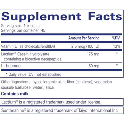Pure Encapsulations Sereniten Plus 45c