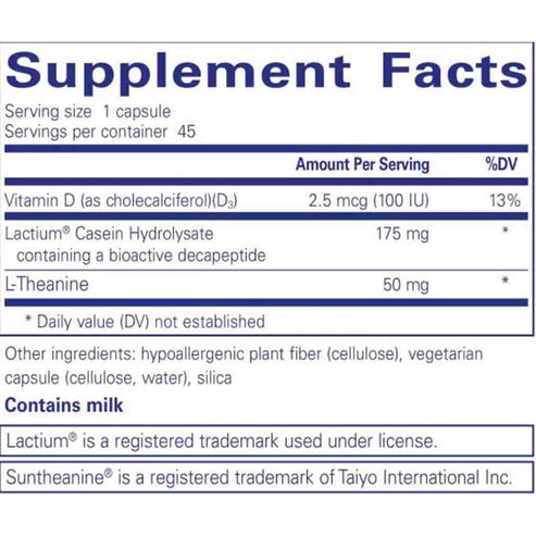 Pure Encapsulations Sereniten Plus 45c