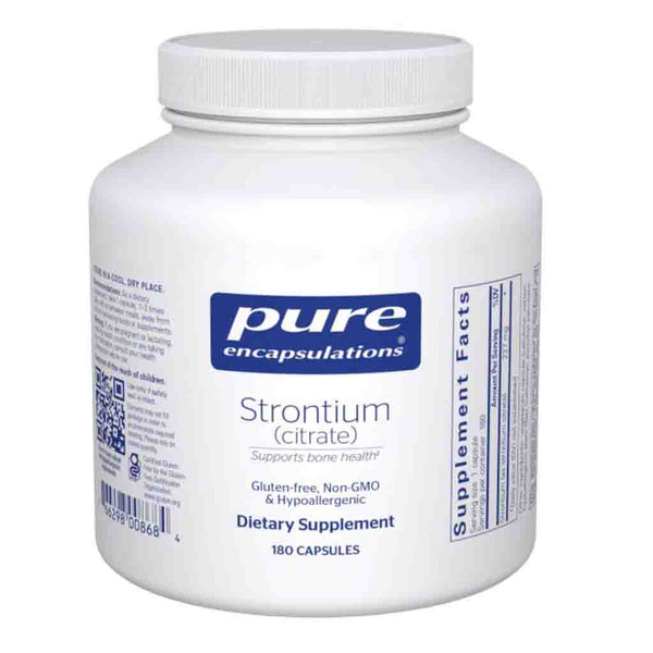 Pure Encapsulations Strontium (citrate) 180c