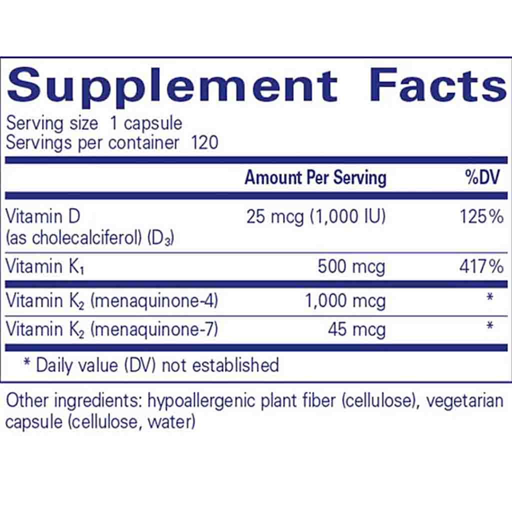 Pure Encapsulations Synergy K 120C