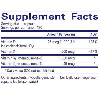 Pure Encapsulations Synergy K 120C