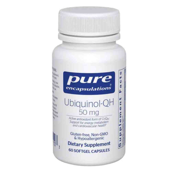 Pure Encapsulations Ubiquinol-QH 50mg 60sg